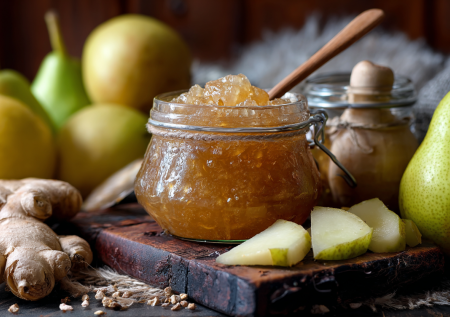 Забудьте о варенье! Этот джем из груши и имбиря взорвет вкусовые рецепторы