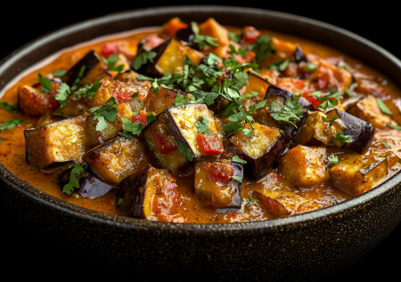 Семья любит мясо, но это блюдо уходит на ура! Баклажанное карри из Индии