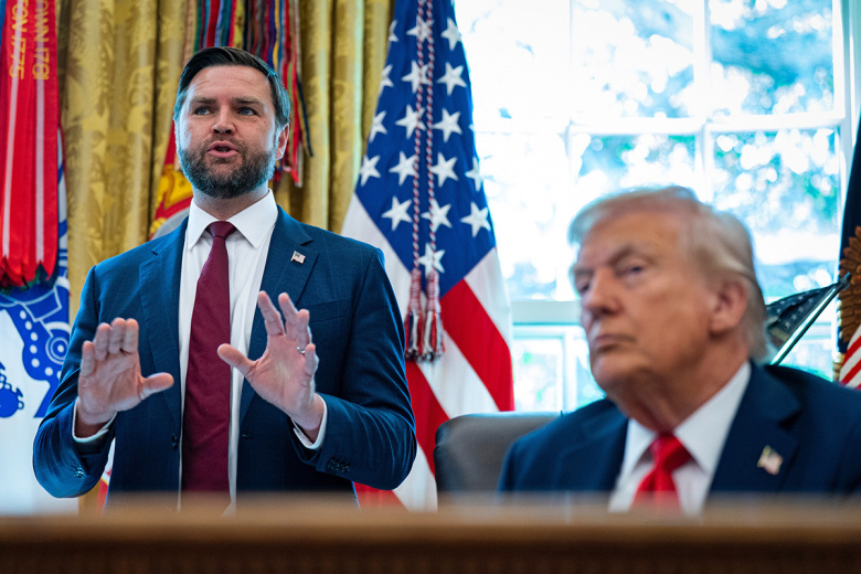 Джей Ди Вэнс и Дональд Трамп