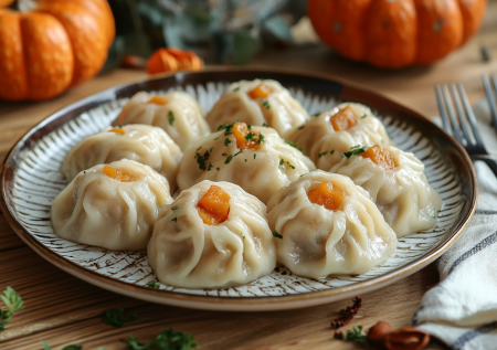 Пельмени и близко не стояли: эти манты с мясом и тыквой поразят ароматом