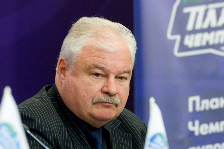 Хоккейный тренер, вице-президент проекта «Планета чемпионов», спортивный директор академии подготовки юных хоккеистов «Олимпийские надежды» Владимир Плющев