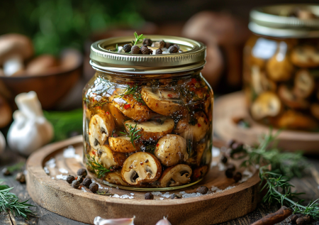 Маринованные грибочки по-чукотски! Обалденная заготовка на зиму