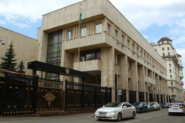 Здание посольства Республики Узбекистан в Москве