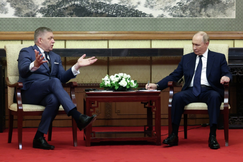 Владимир Путин и Роберт Фицо
