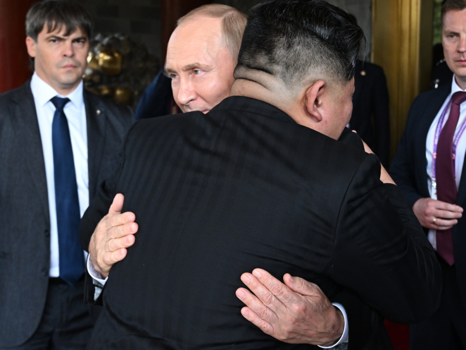 Владимир Путин Ким Чен Ын после встречи в Пекине