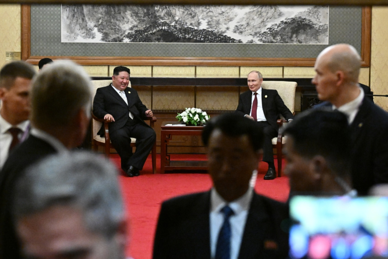 Владимир Путин и Ким Чен Ын
