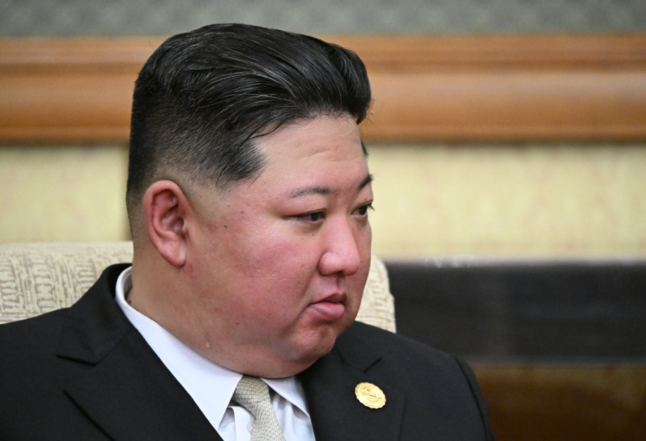 Ким Чен Ын во время встречи с Владимиром Путиным в Пекине