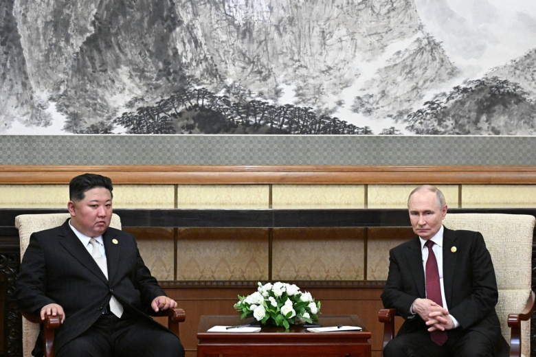 Владимир Путин и Ким Чен Ын