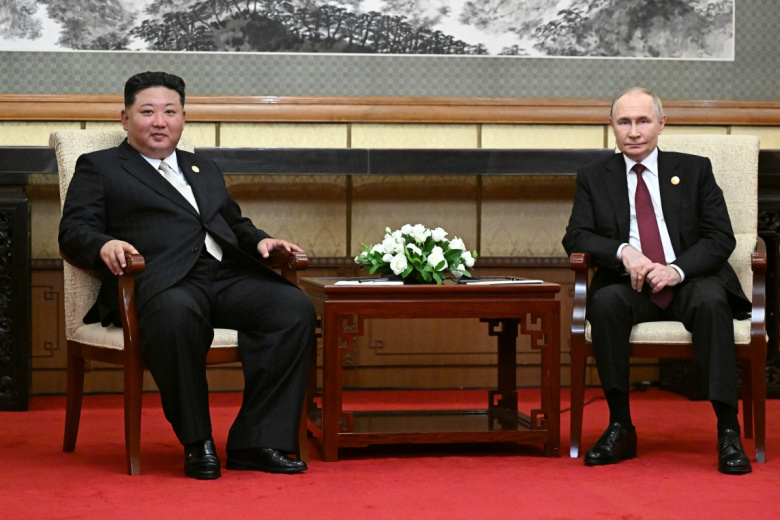 Владимир Путин и Ким Чен Ын