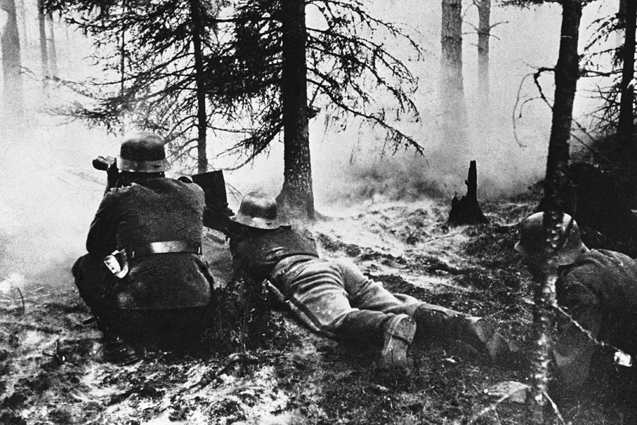 Финские военнослужащие, 1941 год