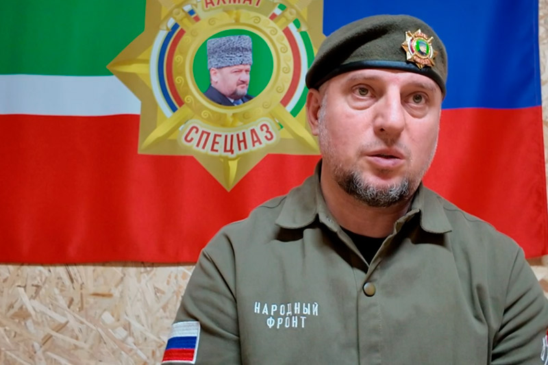 Командир спецподразделения «Ахмат» Апти Алаудинов