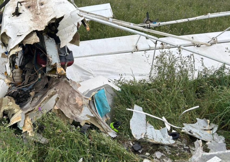 Прокуратура выясняет обстоятельства крушения самолета в Рязанской области
