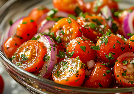 Маринованные черри с луком — готовятся за минуты! Вкуснейшая закуска