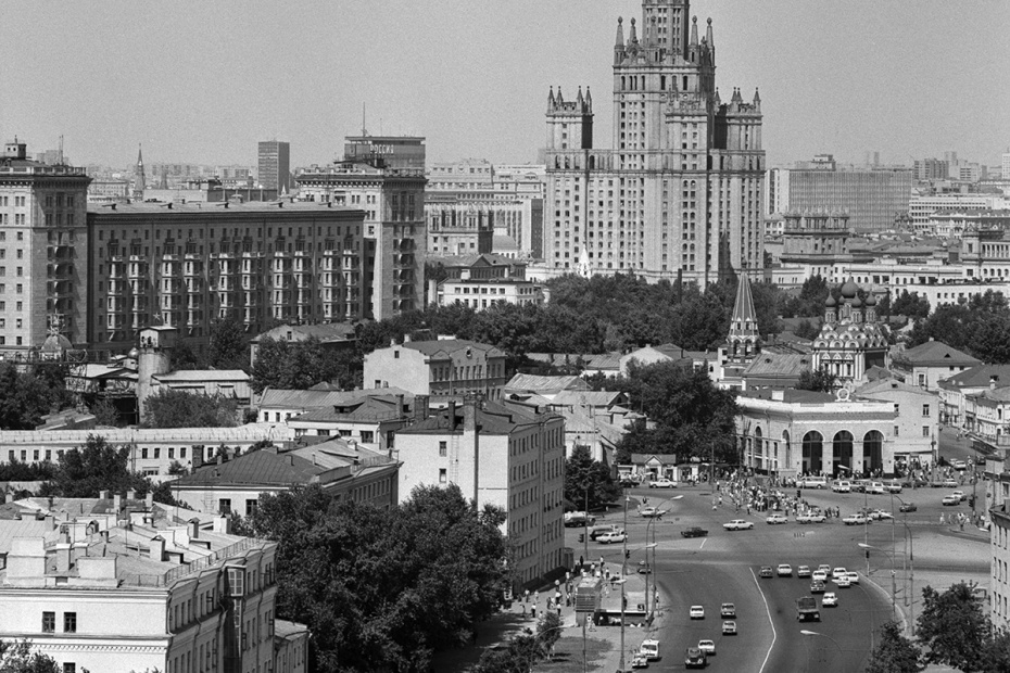Вид на Таганскую площадь