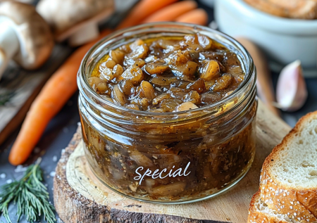 Грибная икра на зиму как в СССР.  Вкусно к картошке и с поджаренным хлебом