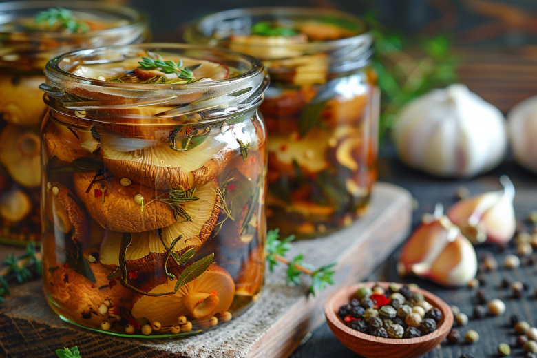 Бабушкин рецепт: маринованные грибы с кориандром и лаврушкой
