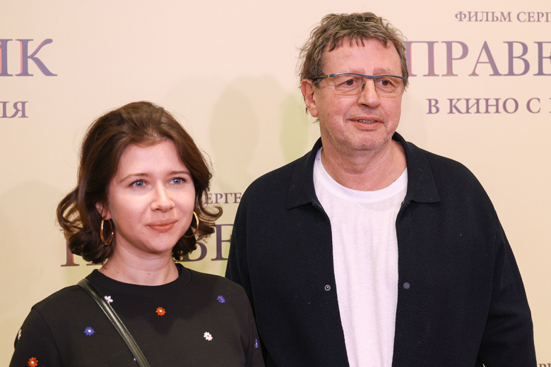 Михаил Ширвиндт с женой Анастасией