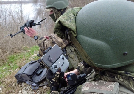 Российские военные уничтожили склад и пехоту ВСУ
