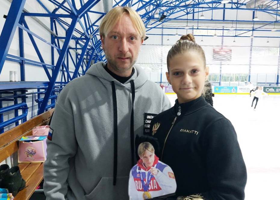 Евгений Плющенко, Валерия Зеленько