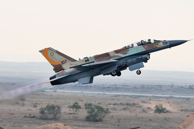 Истребитель F-16 ВВС Израиля