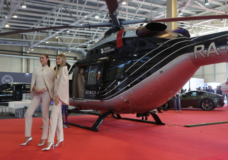Компания Aurus представила новый вертолет на RUBAE 2025