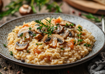 Вкуснее пасты: ризотто с грибами — готовим с шампиньонами или боровиками
