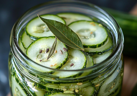 Готовим невероятно вкусные огурцы по-фински с горчицей