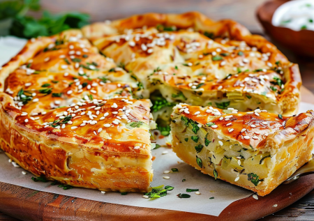 Проще не бывает: аппетитный капустный пирог за час