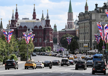 Участники СВО поздравили Москву с Днем города