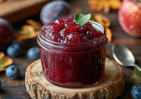 Варим джем из слив и яблок: просто, быстро и безумно вкусно. К гренкам и сырникам!