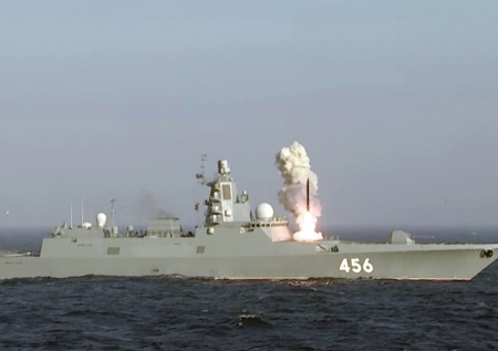 ВМФ России опробовал гиперзвуковое оружие в Баренцевом море