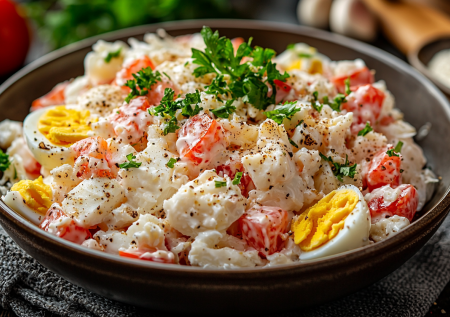 Салат «Крабс» — когда простые продукты становятся шедевром!
