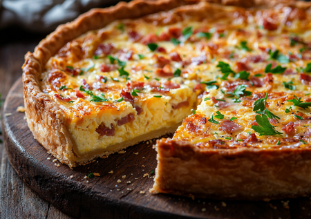 Хочешь пирог, но лень возиться? Этот вкуснейший киш Лорен всегда удается