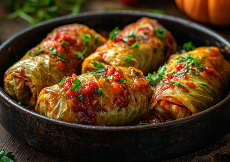 Вкусные голубцы с тыквой: осенняя версия классического блюда