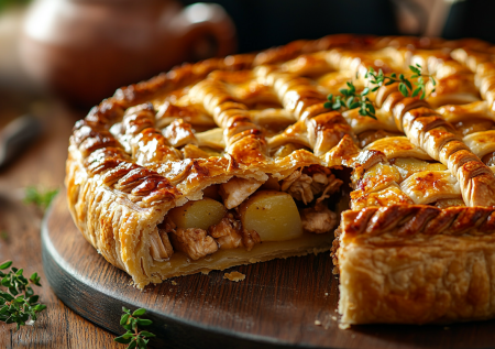 Большой курник — самый вкусный домашний пирог: рецепт с обалденным тестом