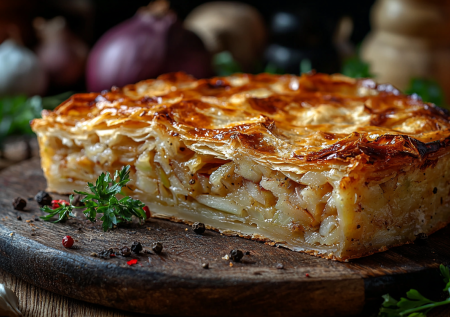 Вкуснющий пирог без нудного замеса теста — готовлю с сочной капустной начинкой