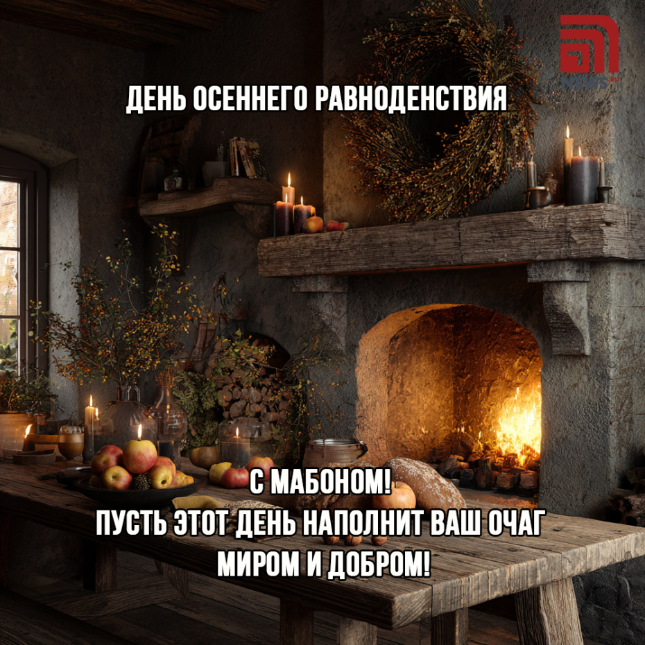 Онлайн-открытка на день осеннего равноденствия