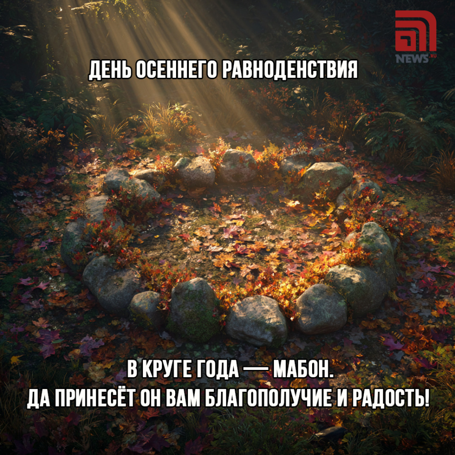 Онлайн-открытка с днем осеннего равноденствия