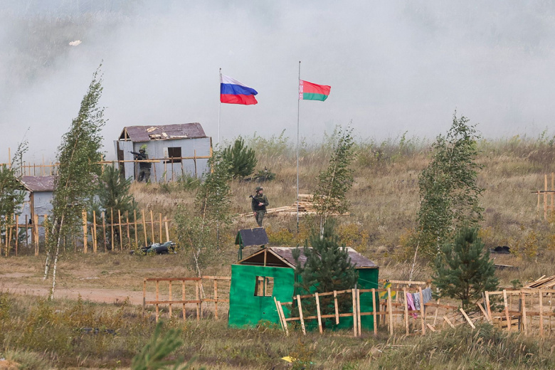 Совместные стратегические учения вооруженных сил России и Белоруссии «Запад-2025» на полигоне Борисовский в Минской области