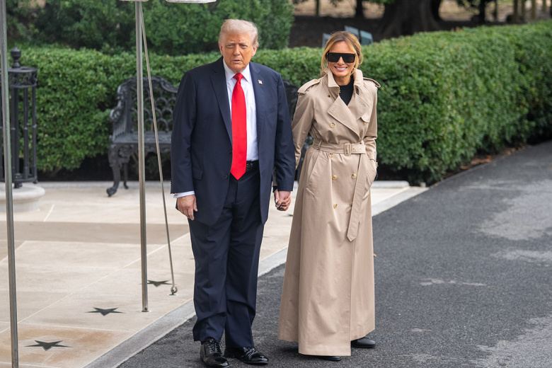 Дональд и Мелания Трамп