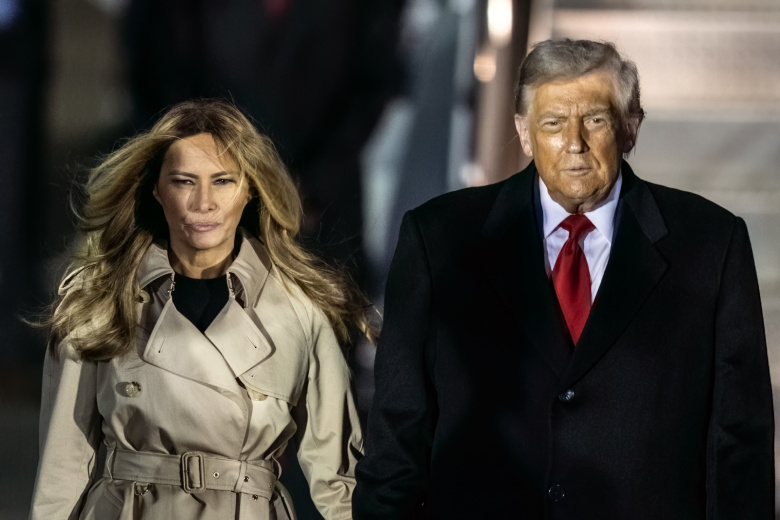 Меланья и Дональд Трамп