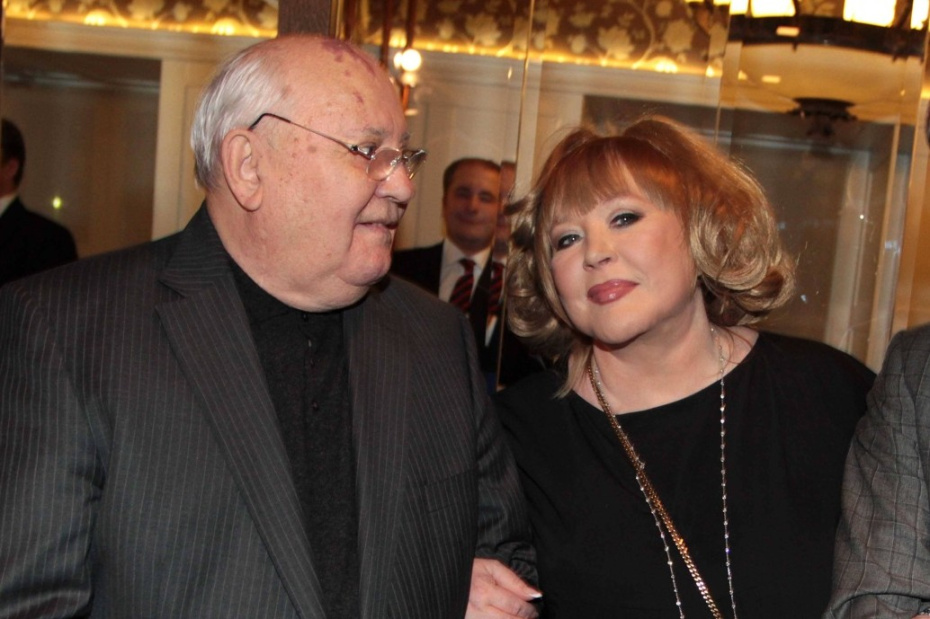 Алла Пугачева и Михаил Горбачев