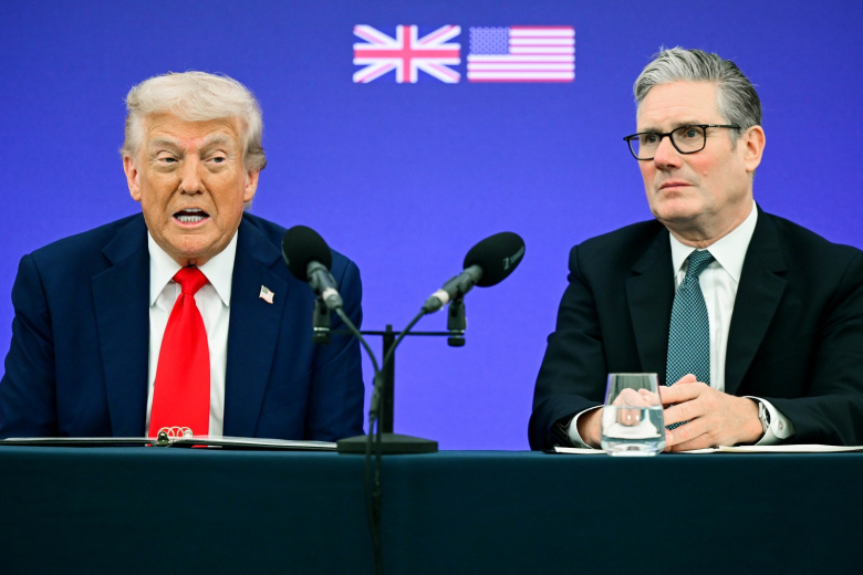 Дональд Трамп, Кир Стармер