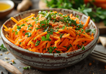 Осенние рецепты для похудения: готовим вкусный салат из моркови