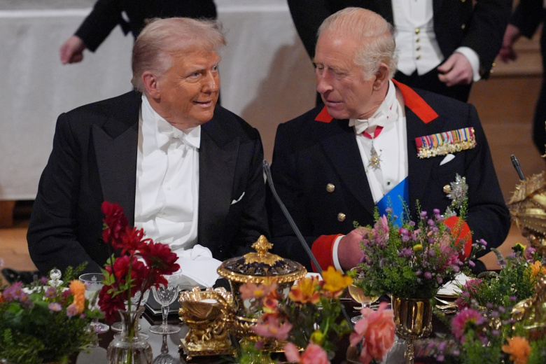 Дональд Трамп и Карл III