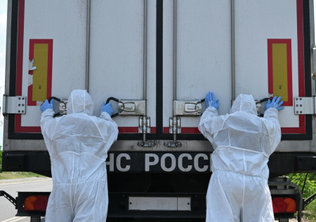 Россия и Украина провели обмен телами погибших