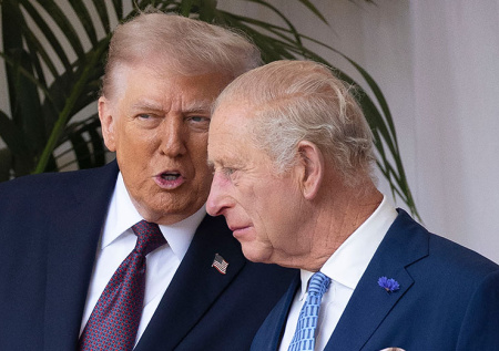 Трамп публично унизил принца Гарри и его жену