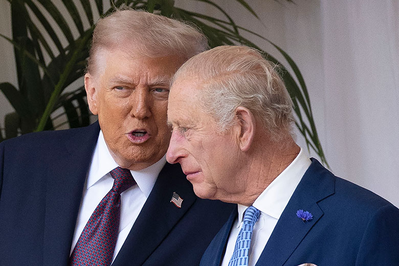 Трамп и Карл III