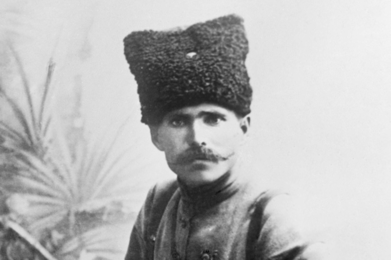 Василий Иванович Чапаев во время Гражданской войны, 1919 г.
