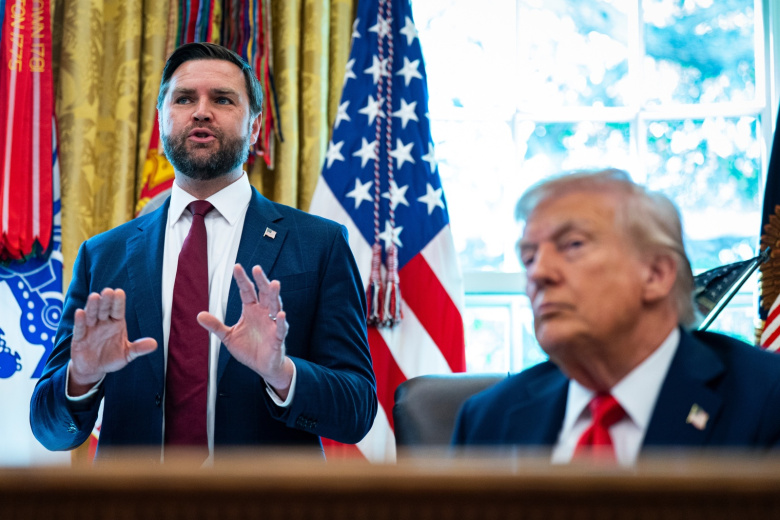 Дональд Трамп и Джей Ди Вэнс
